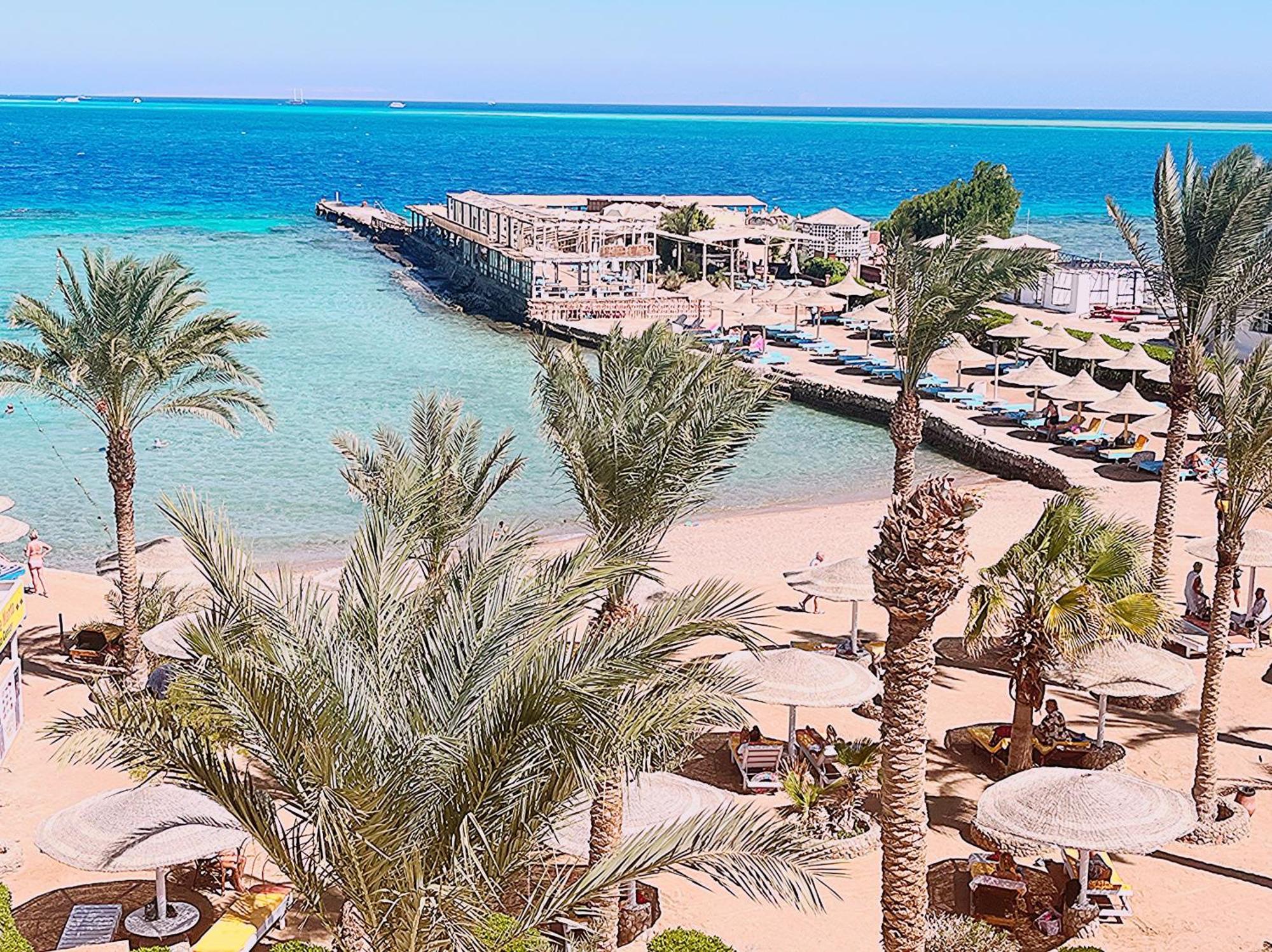 El Geisum Beach Hotel הורגהדה מראה חיצוני תמונה